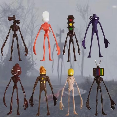 8pcs siren head - 8pcs, action