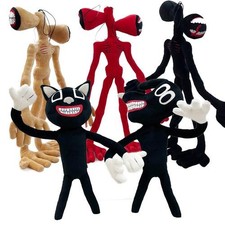 Siren Head Plush Black Cat Dog