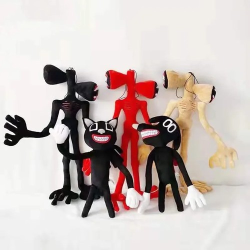55cm bendable siren head plush - 55cm,