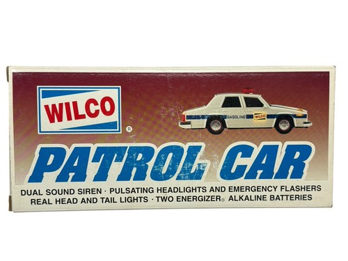 Wilco gasoline toy patrol - patrol, car