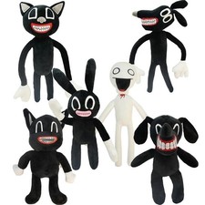 Siren Head Plush Black Cat Dog