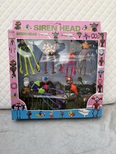8PCS Siren Head Action Figure