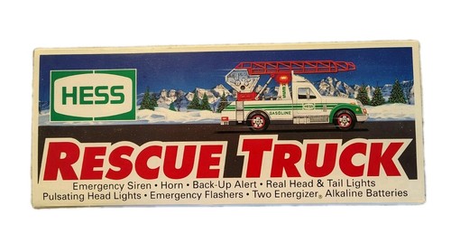 Vtg 1994 hess toy - hess, rescue