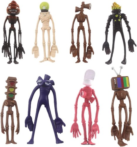 Set siren head figures - siren,