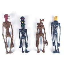 4pcs Siren Head Action Figure