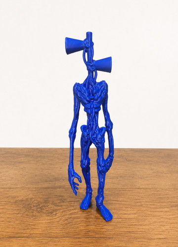 Custom siren head - siren, blue