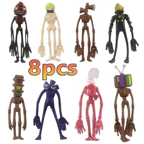 8pcs siren head action - siren,
